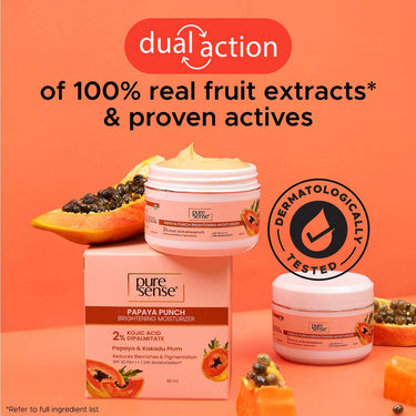 PureSense Papaya Punch Brightening Moisturizer - 50ml